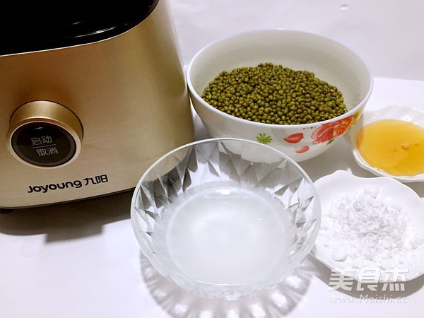 椰香绿豆糕的做法