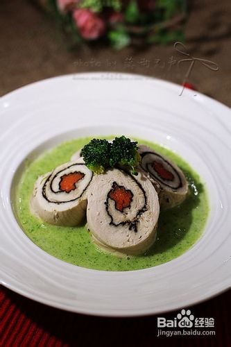 节日餐如意鸡肉卷