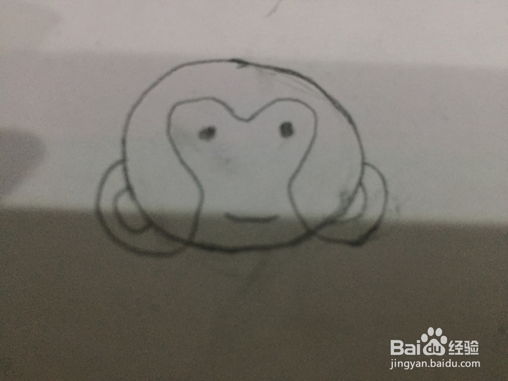 怎样画一只猴子