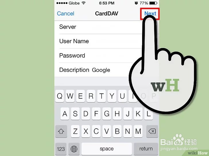 如何在iOS5或6上将苹果手机通讯录同步到Gmail