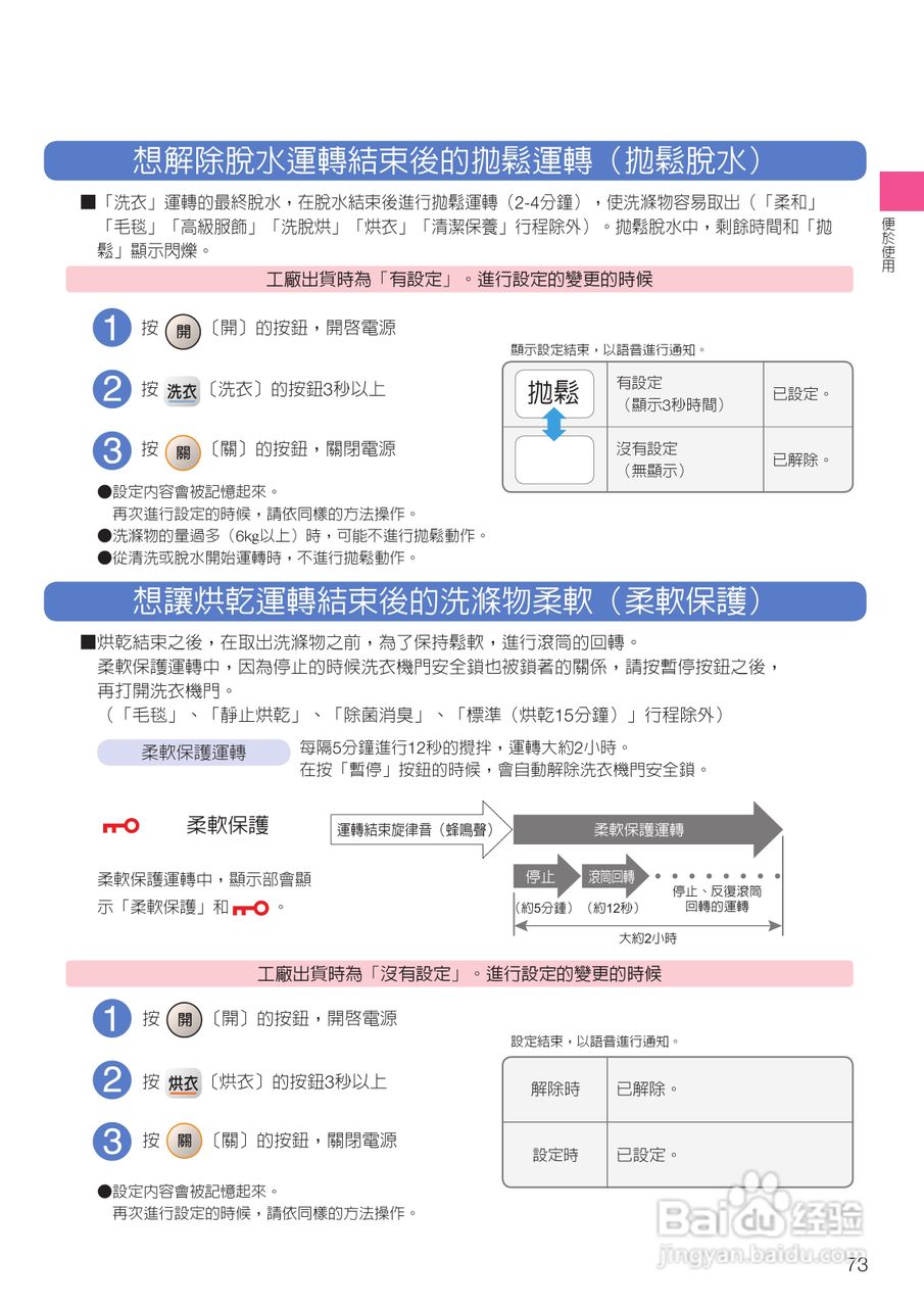 日立SF-BD3500TR洗衣机使用说明书:[8]