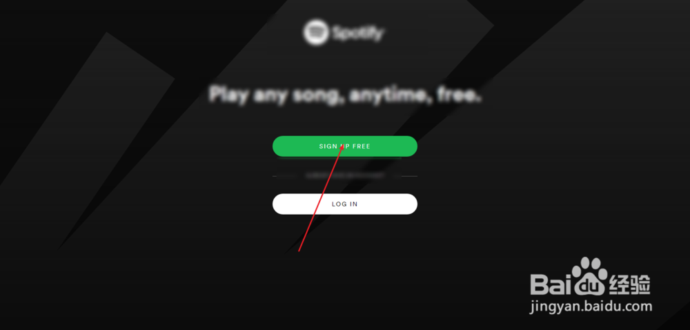 spotify怎么注册