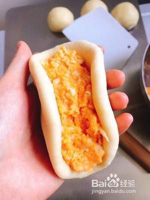 红薯拉丝面包的做法