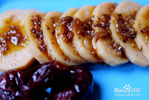 桂花红枣糖藕