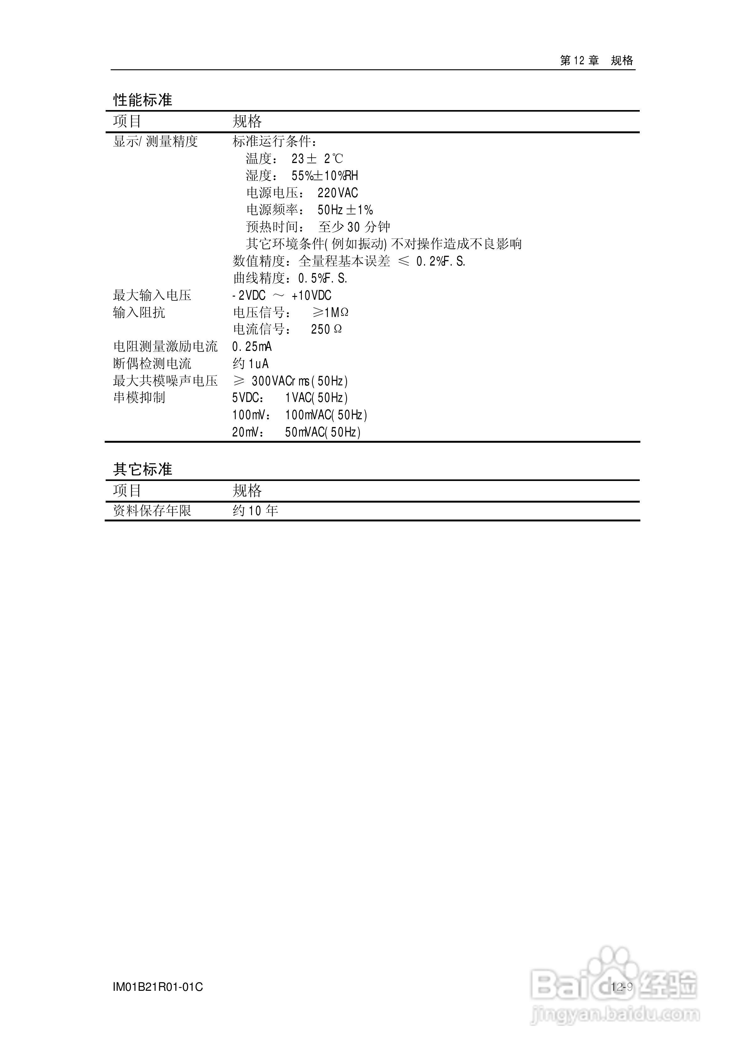 YD200L流量积算记录仪使用说明书:[9]