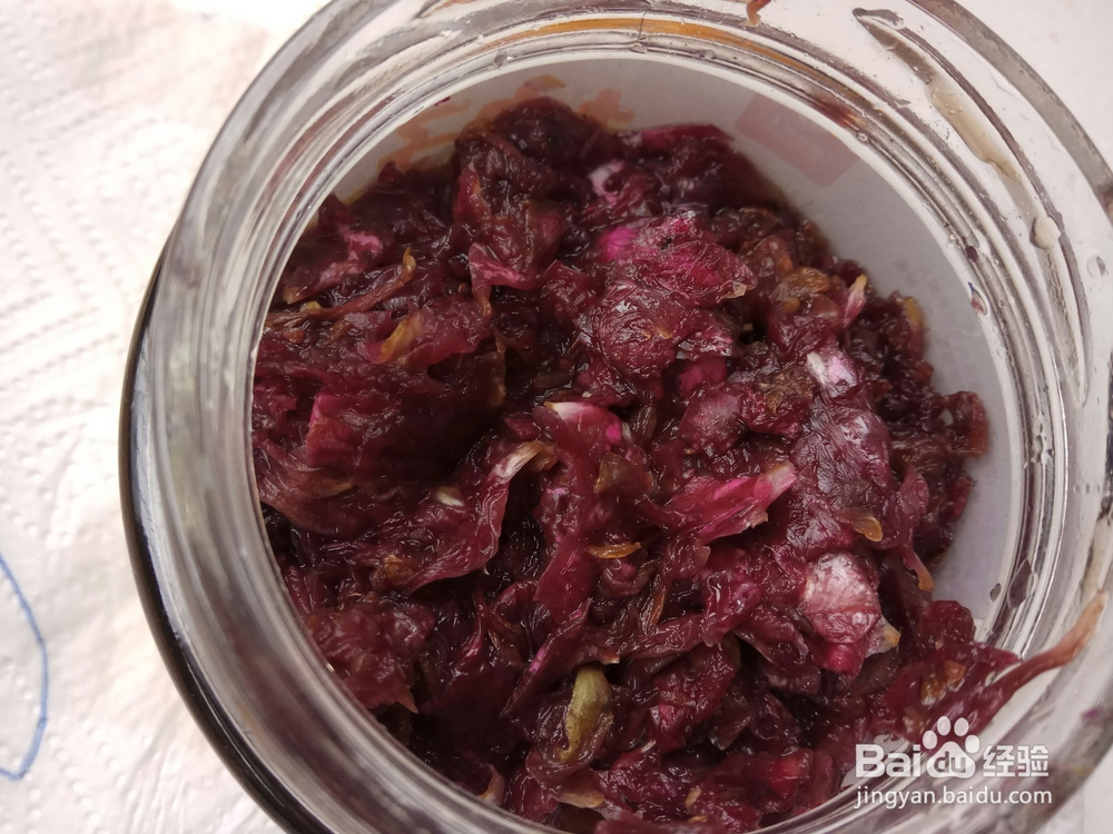 腌制玫瑰糖的方法