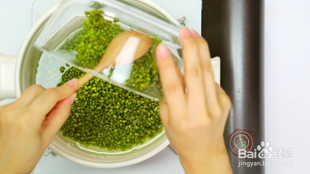 夏天必吃解暑绿豆沙，教你2步就搞定！