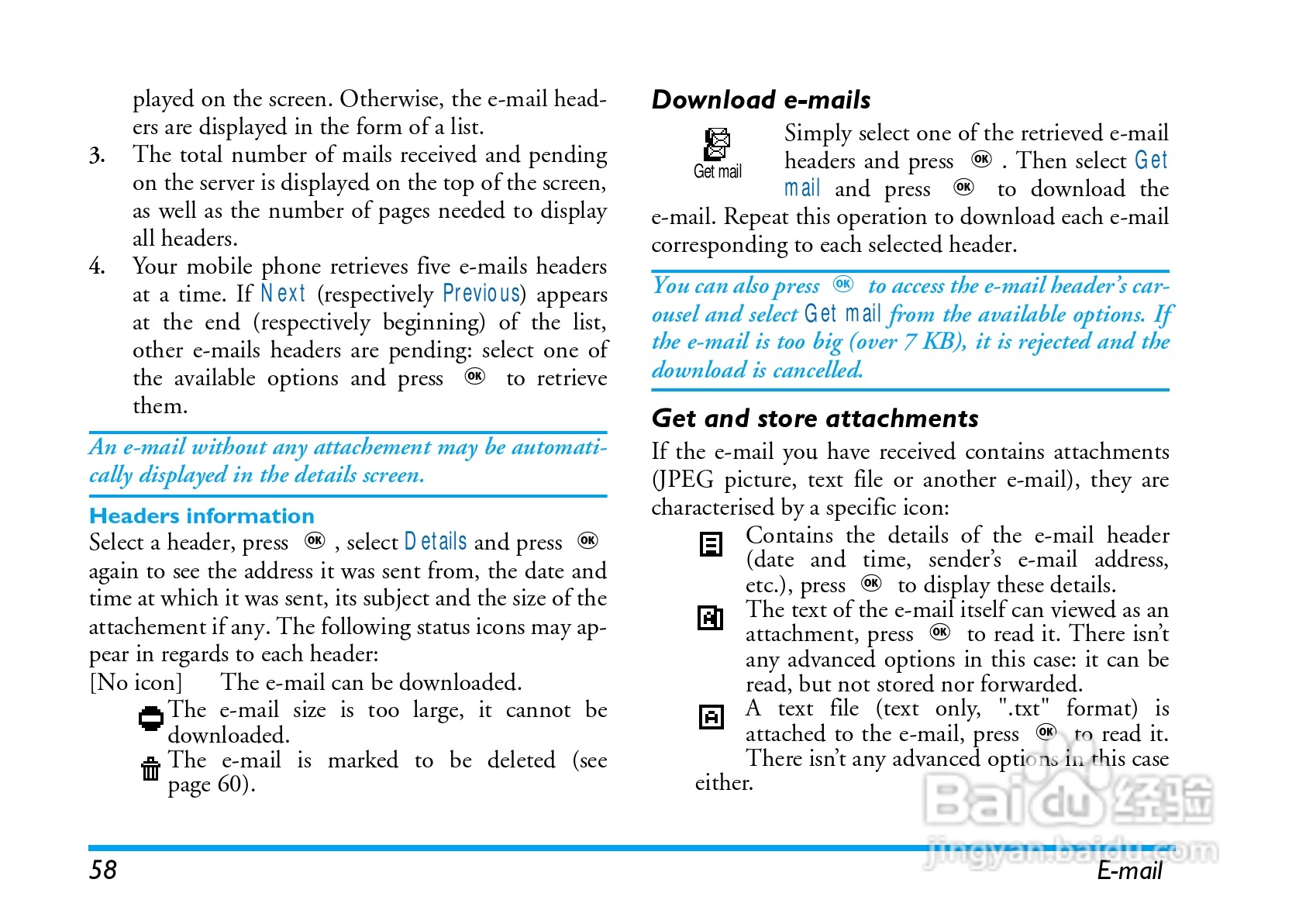 飞利浦手机CT8998/ASCCANCN型使用说明书:[6]