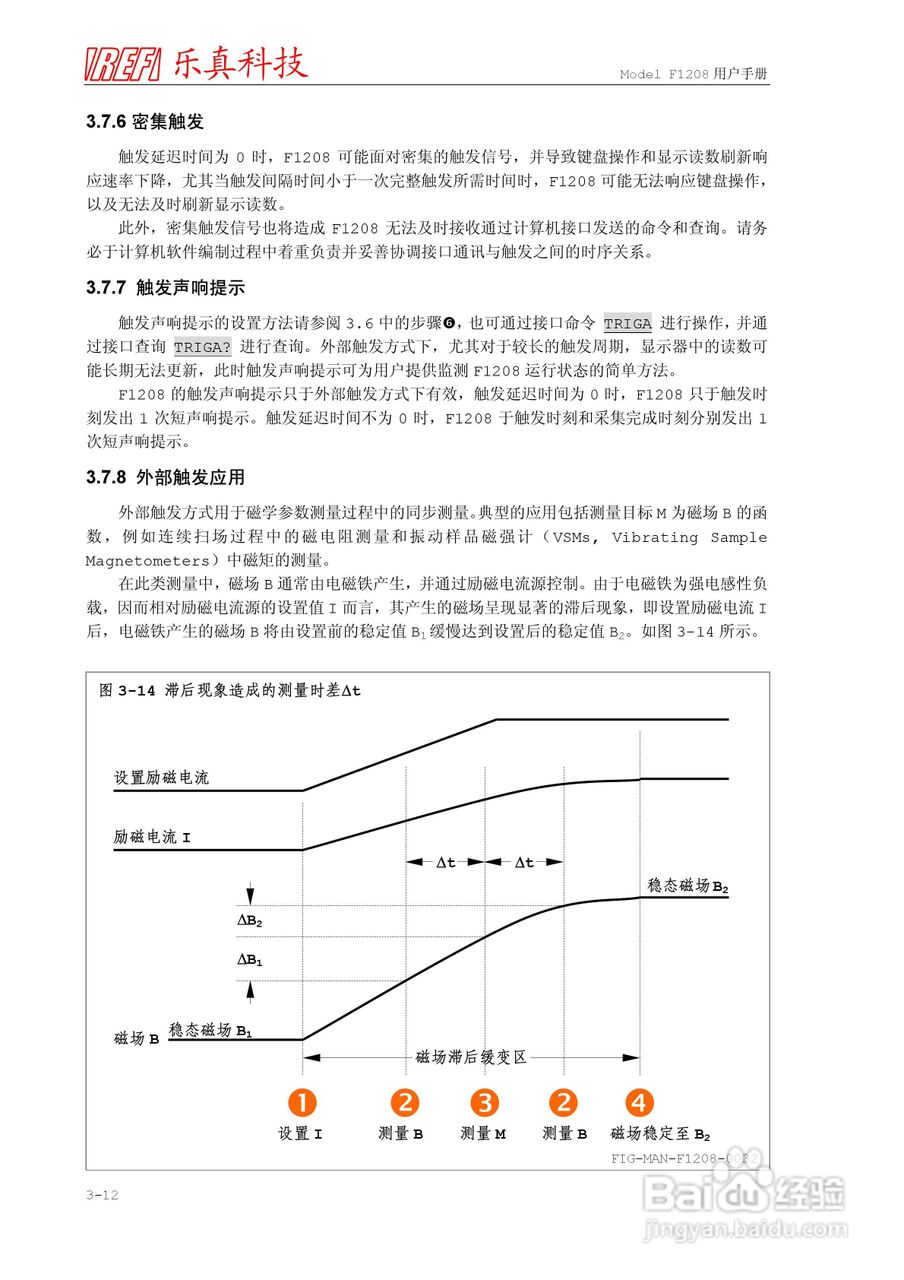 乐真科技程控高斯/特斯拉计F1208 用户手册:[4]