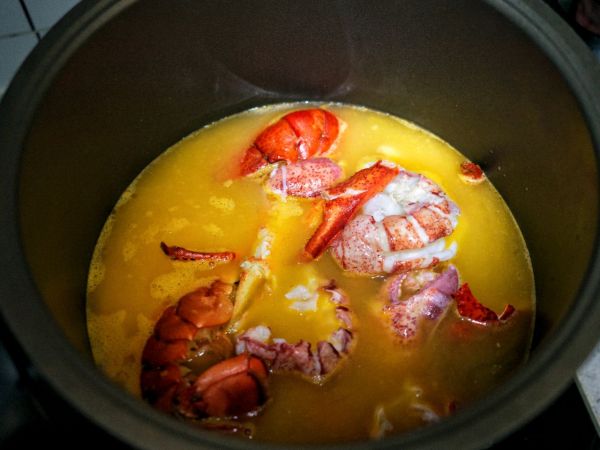 香浓芝士龙虾汤