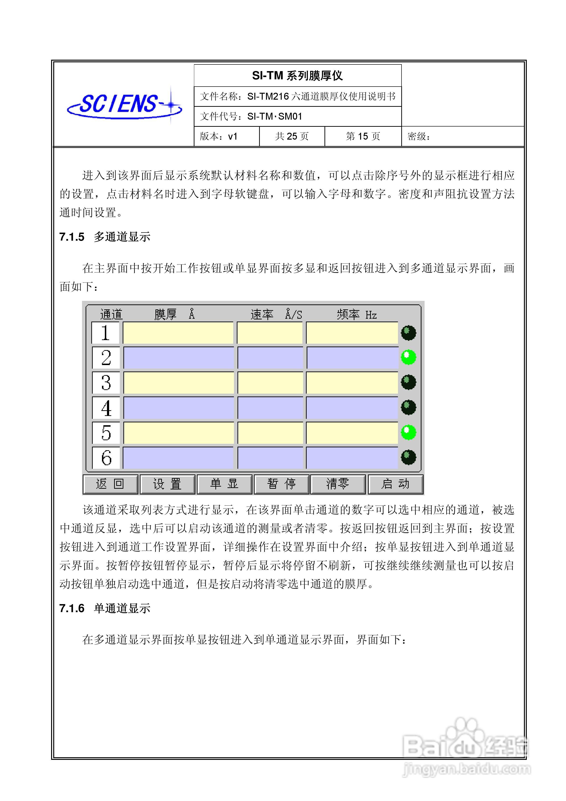 SI-TM216六通道膜厚监测仪使用说明书:[2]