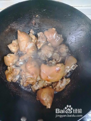 红烧猪蹄的做法
