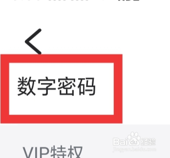 微秘圈APP怎样设置数字密码功能