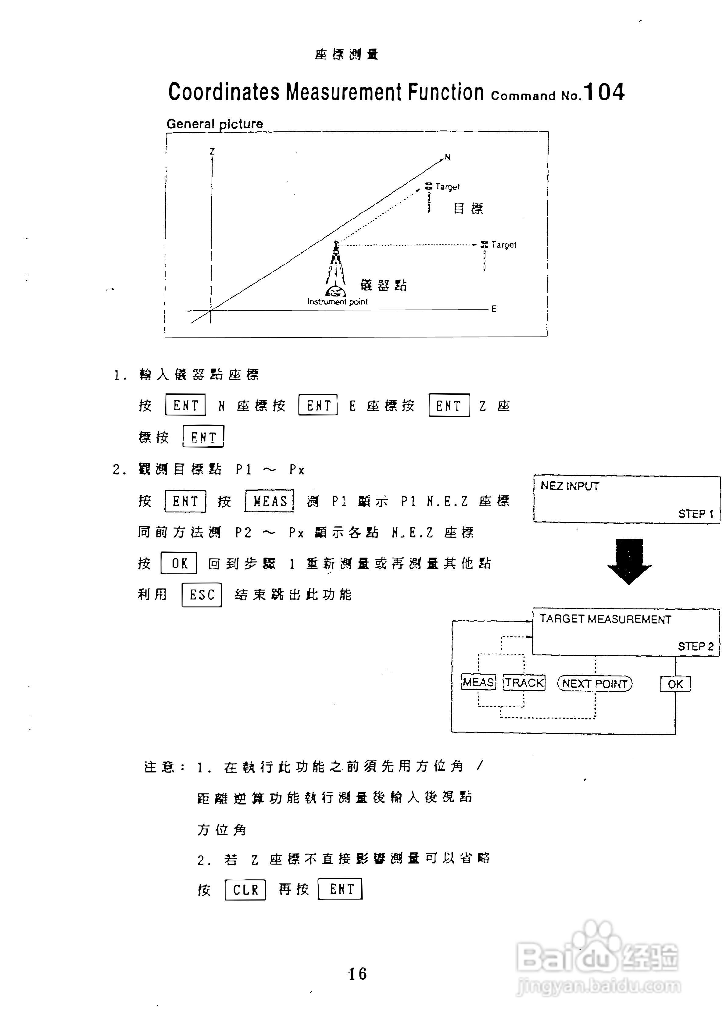 宾得PTS-V全站仪说明书:[2]