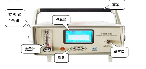 HDWS-143 六氟化硫微水测试仪面板说明