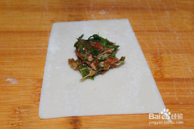 荠菜馄饨的做法