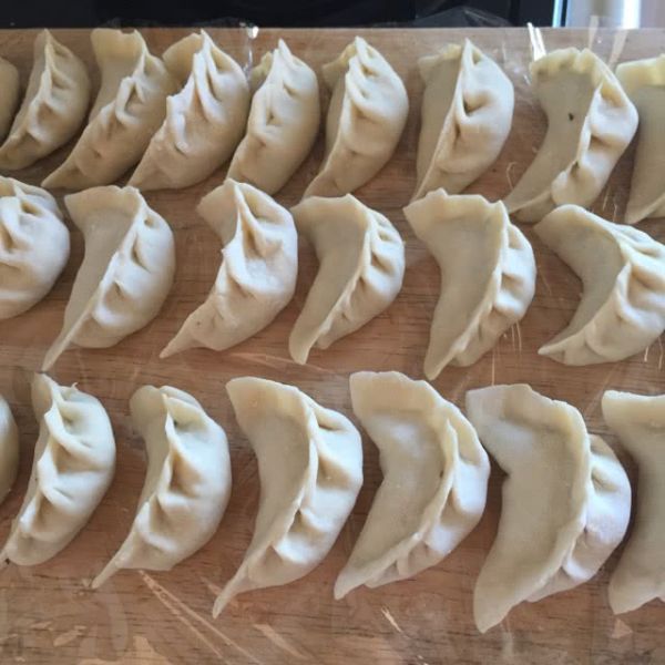 香菇鸡蛋木耳水饺