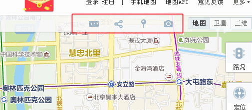 搜狗地图如何测两地距离