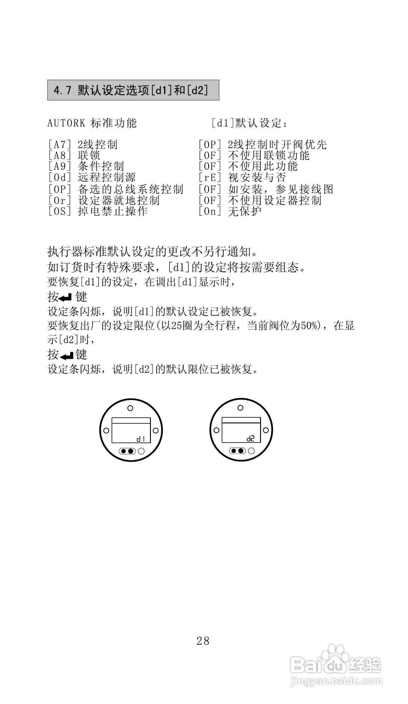 Autork奥托克电动执行器使用手册:[3]