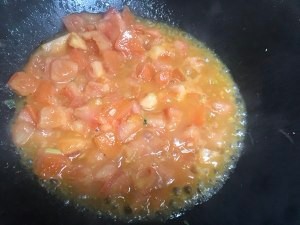 自家蕃茄鸡蛋面