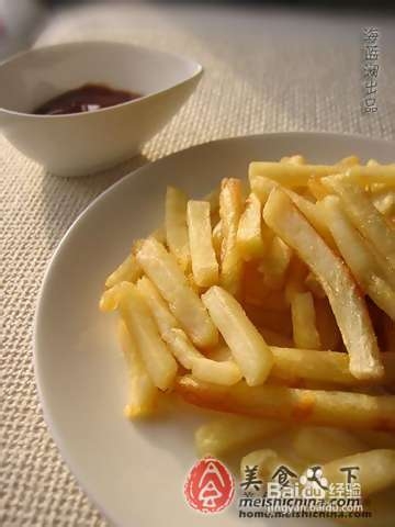 自制炸美味薯条