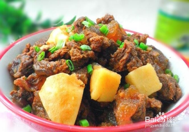 美味可口土豆烧牛肉的家常做法