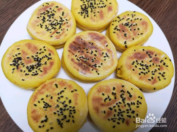 无油无水南瓜饼