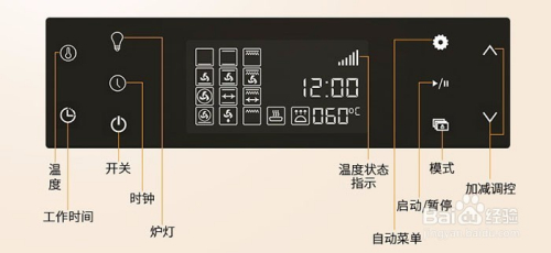 德普depelec烤箱f1正确操作步骤 百度经验