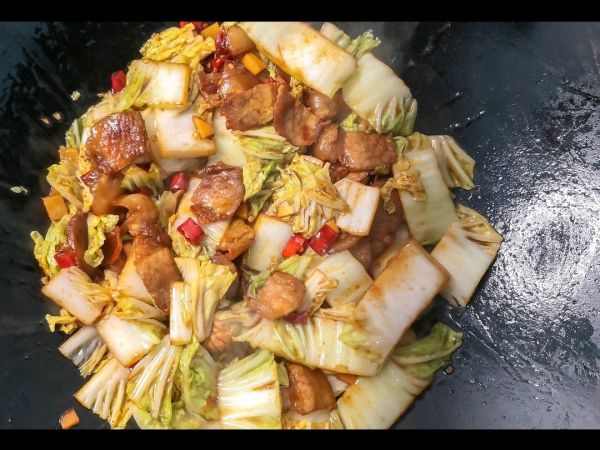 猪肉白菜炖粉条