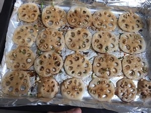 健康养生佳品烤箱烤莲藕土豆豆腐的做法