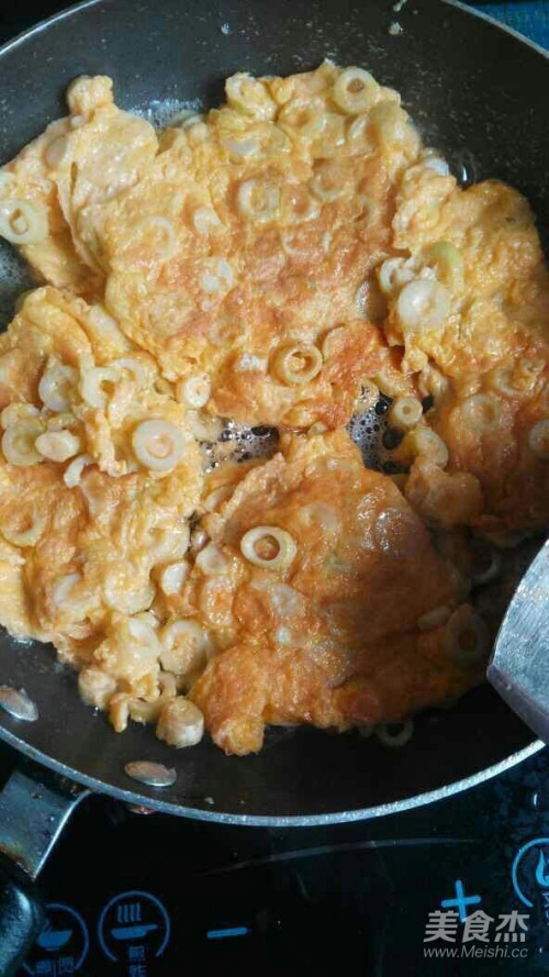 小笋煎蛋的做法