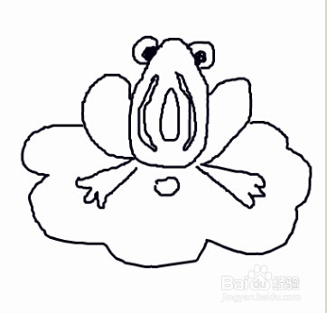 一分钟2变小青蛙(儿童数字创意画)