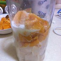 面先生之芒果香橘沙冰的做法