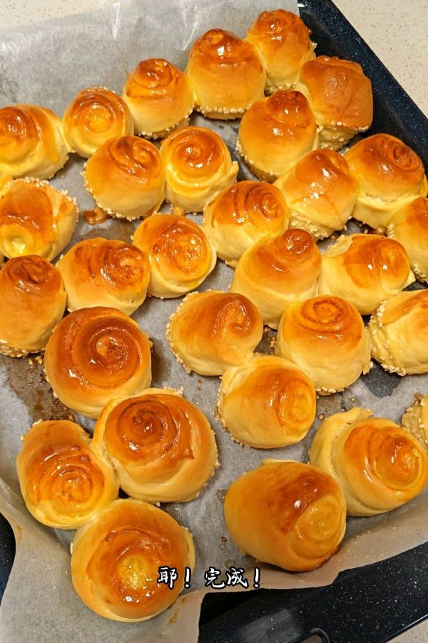 蜂蜜脆底小面包