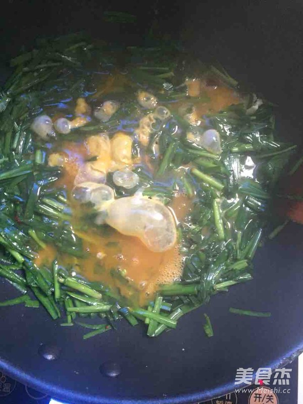 韭菜炒鸡蛋的做法