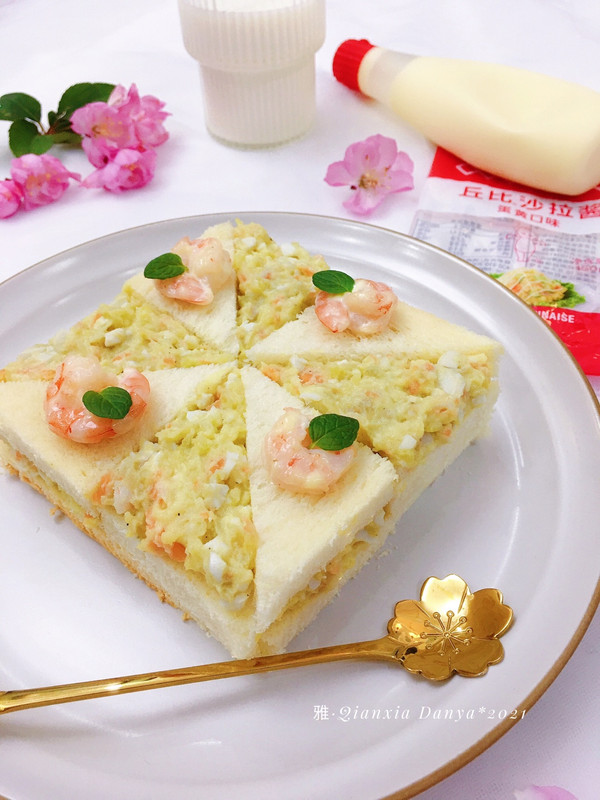 杂蔬土豆泥吐司