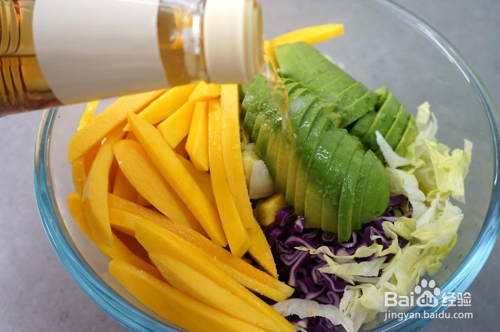 水果蔬菜沙拉——清爽热量低
