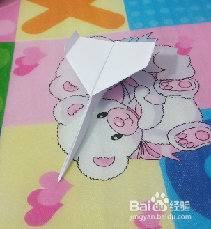 手工折纸之超尖机头纸飞机折法