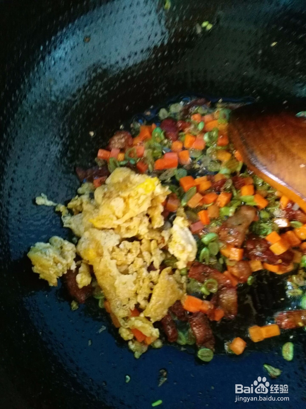 家常炒米饭的做法