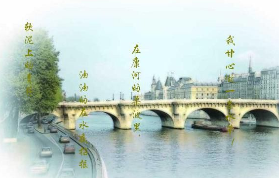 徐志摩的一段很著名的诗,你走了正如你悄悄的来……请接后面的