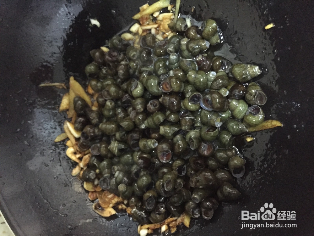 酱爆螺蛳的个人快速法