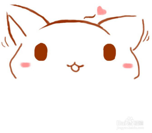 如何画一只可爱的茶杯猫