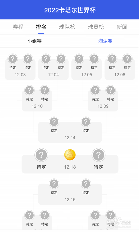 2022卡塔尔世界杯淘汰赛球队名单在哪可以看