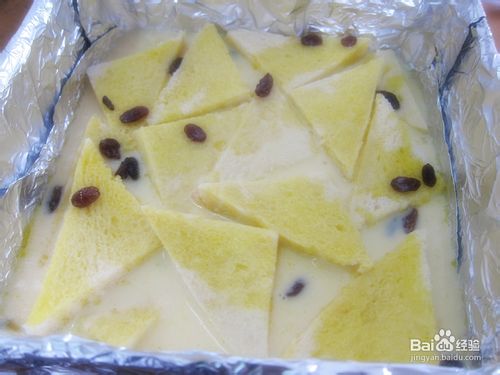 鸡蛋吐司布丁