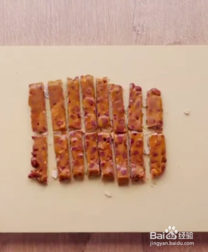 如何制作花生脆糖