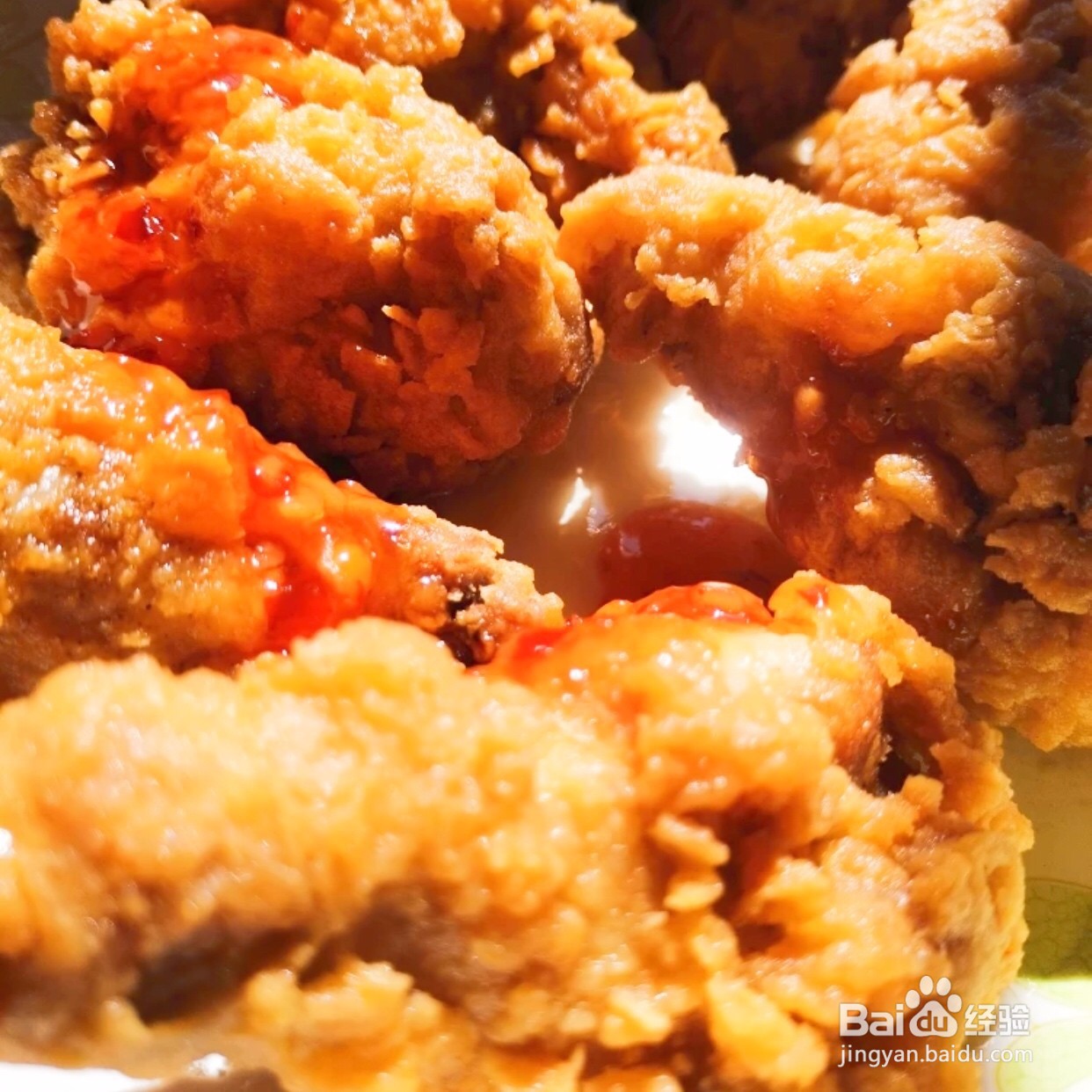 家庭自制香酥美味的炸鸡腿