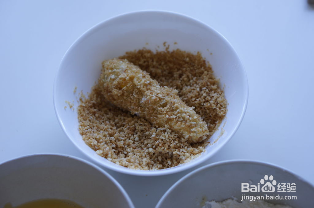 秋葵可乐饼的做法