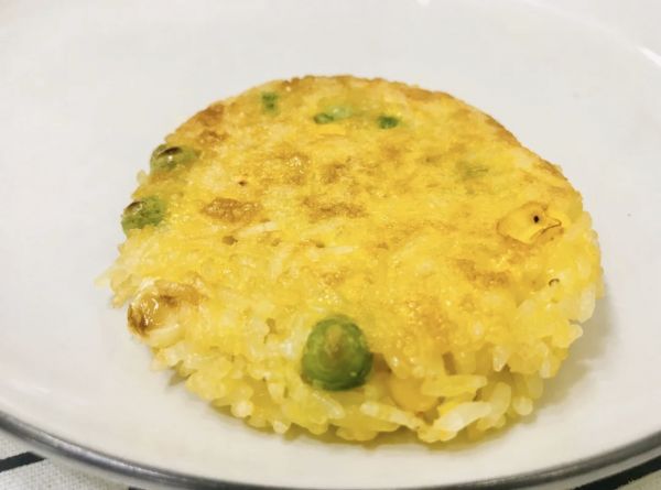 杂蔬鸡蛋米饭饼