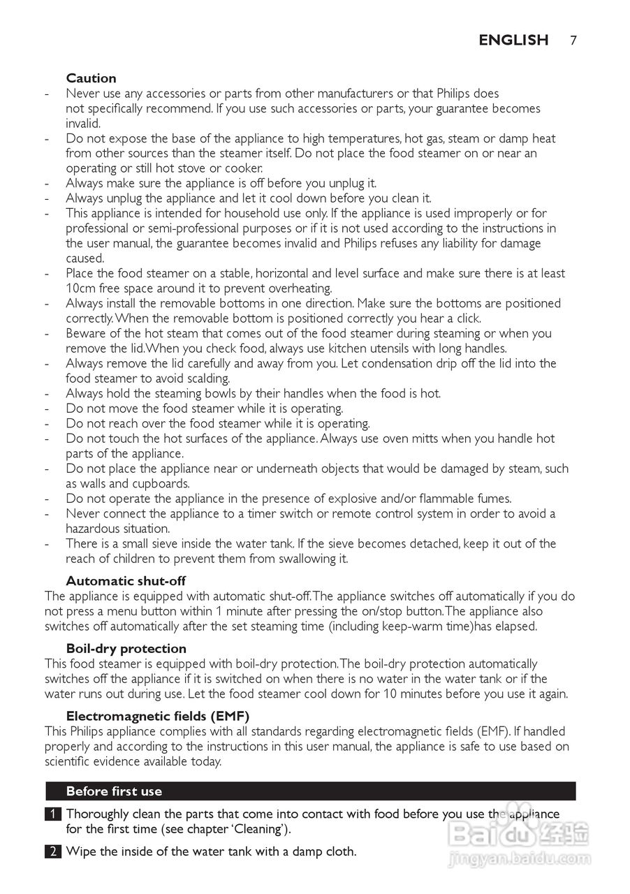 PHILIPS HD9140电蒸锅用户手册:[1]