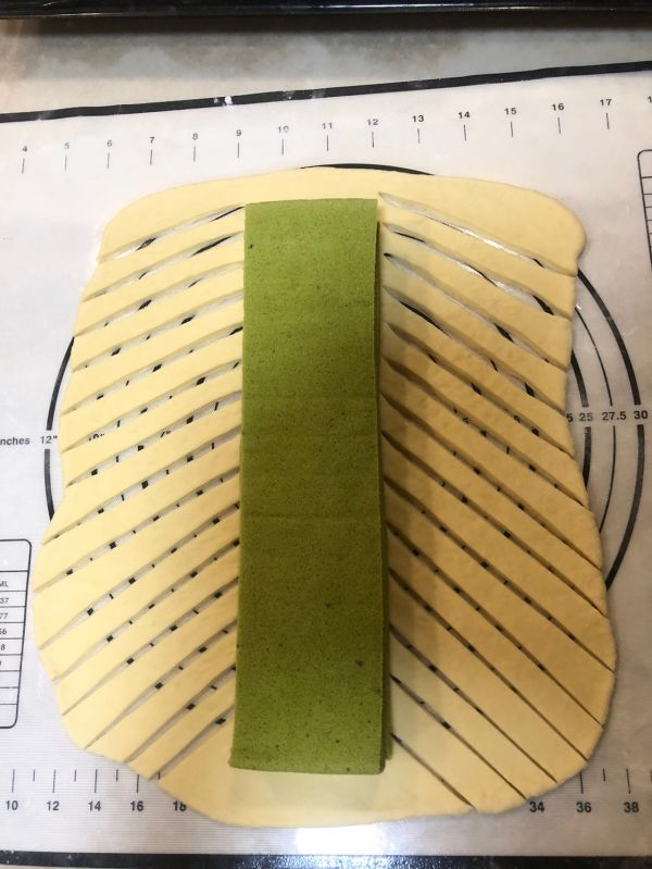 抹茶蛋糕夹心面包